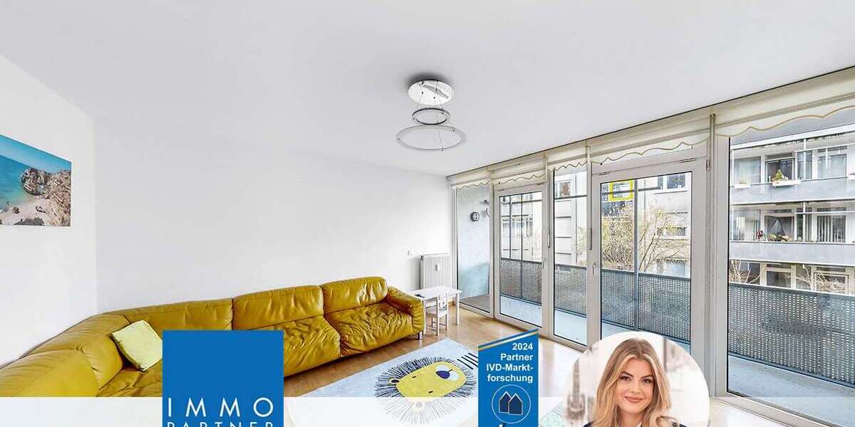 Etagenwohnung Nürnberg Erlenstegen - 3 Zimmer, 78 m&sup2;, 880&euro; | Angebot:25875271