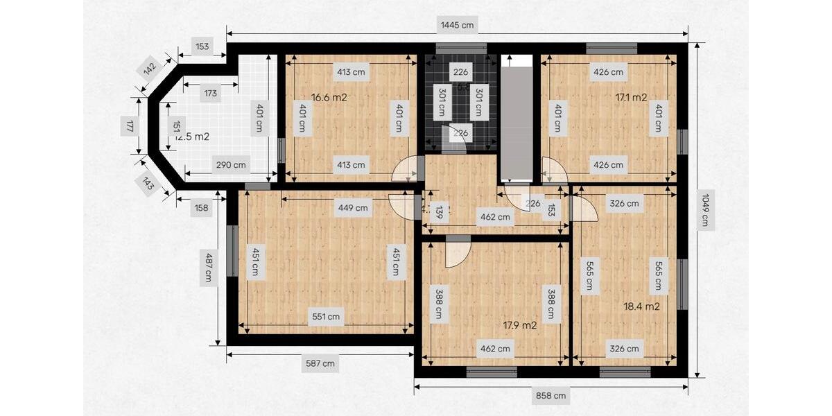 Dachgeschoßwohnung Wilhermsdorf - 4 Zimmer, 102 m&sup2;, 1.190&euro; | Angebot:25742562