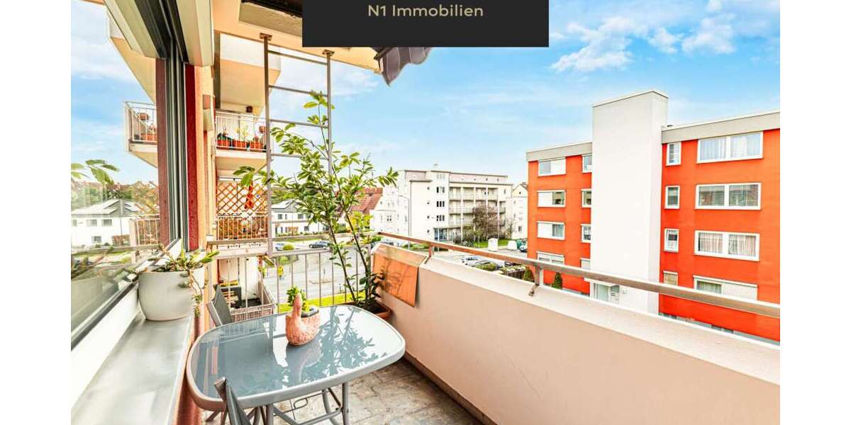Etagenwohnung Nürnberg Almoshof - 3 Zimmer, 72 m&sup2;, 269.000&euro; | Angebot:24024309
