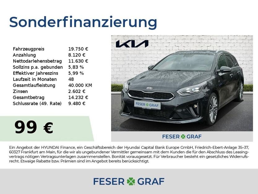 Kia ceed Sportswagon 42.702 km 19.750 € Roth 91154