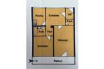 Hochparterre Erlangen Bruck - 2.5 Zimmer, 65 m&sup2;, 995&euro; | Angebot:26049429