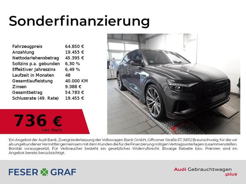 Audi Q8 86.700 km 64.850 € Lauf an der Pegnitz 91207