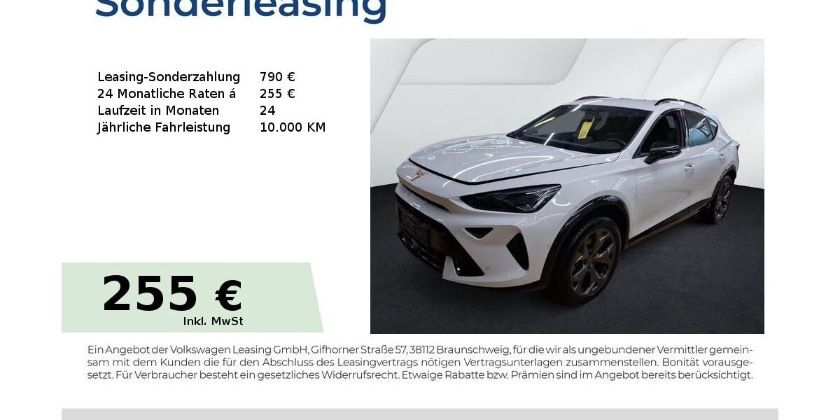 Cupra Formentor 21.350 km 34.750 &euro; Lauf an der Pegnitz 91207