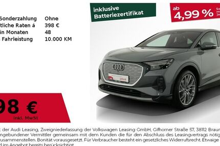 Audi Q4 e-tron 7.797 km 42.440 &euro; Nürnberg 90441