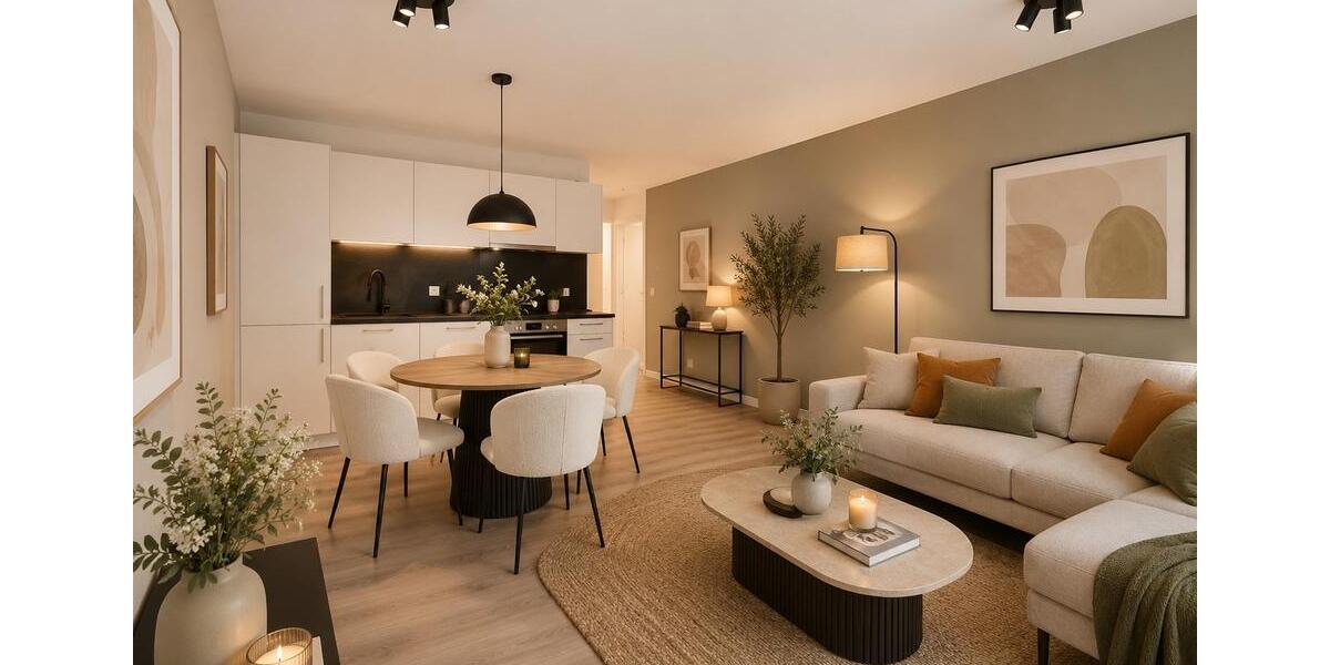 Etagenwohnung Nürnberg Gibitzenhof - 2 Zimmer, 58 m&sup2;, 1.215&euro; | Angebot:27598847