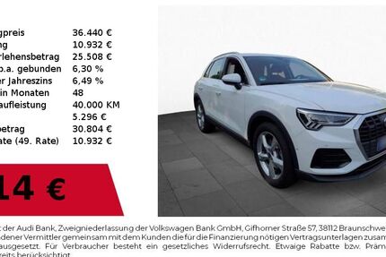 Audi Q3 11.200 km 36.440 € Nürnberg 90411