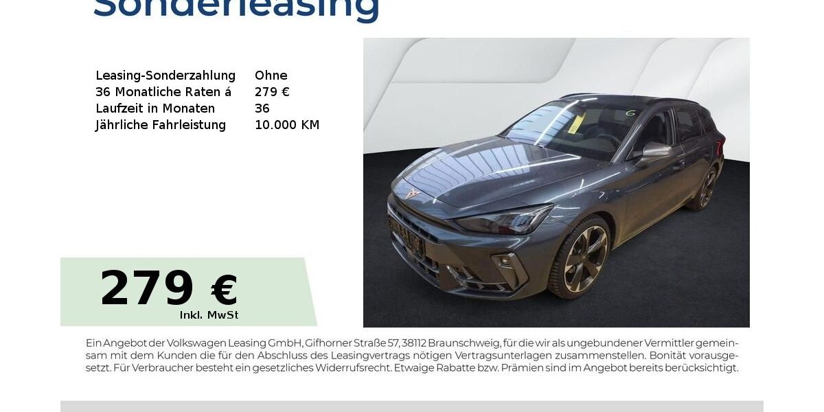 Cupra Leon 23.150 km 31.440 &euro; Forchheim 91301