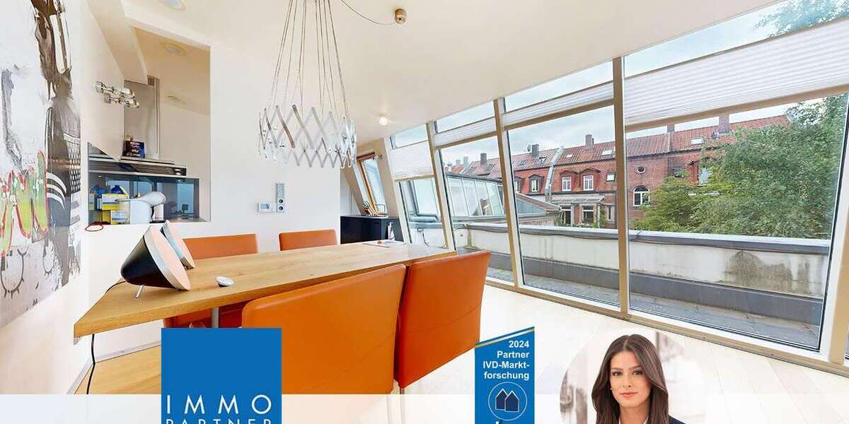 Etagenwohnung Nürnberg Kleinweidenmühle - 2 Zimmer, 77 m&sup2;, 299.000&euro; | Angebot:27213878