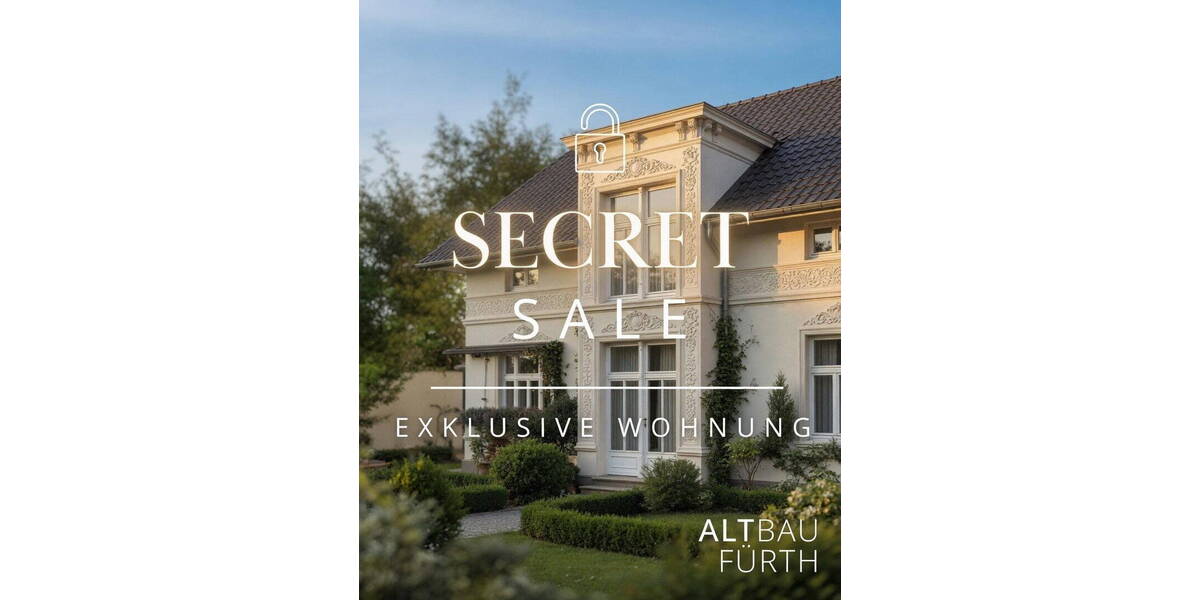 Etagenwohnung Fürth Innenstadt - 5 Zimmer, 200 m&sup2;, 1.600.000&euro; | Angebot:26257999