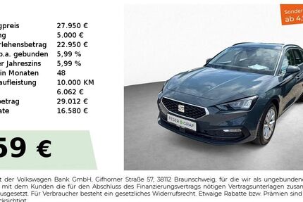 Seat Leon 3.900 km 27.950 &euro; Roth 91154