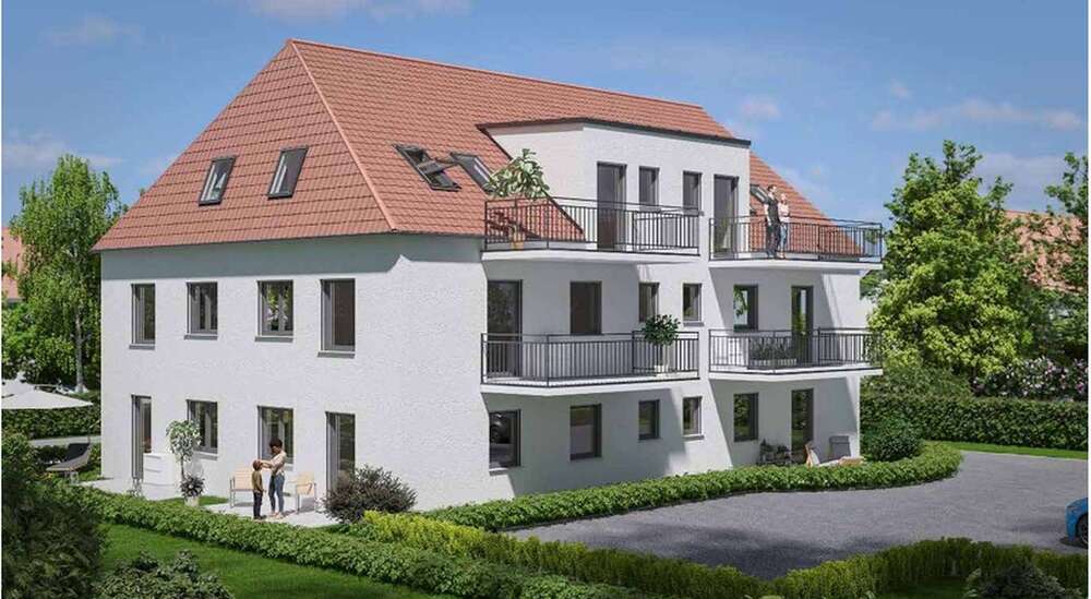 Etagenwohnung Nürnberg Holzheim - 2 Zimmer, 40 m&sup2;, 235.365&euro; | Angebot:26983290