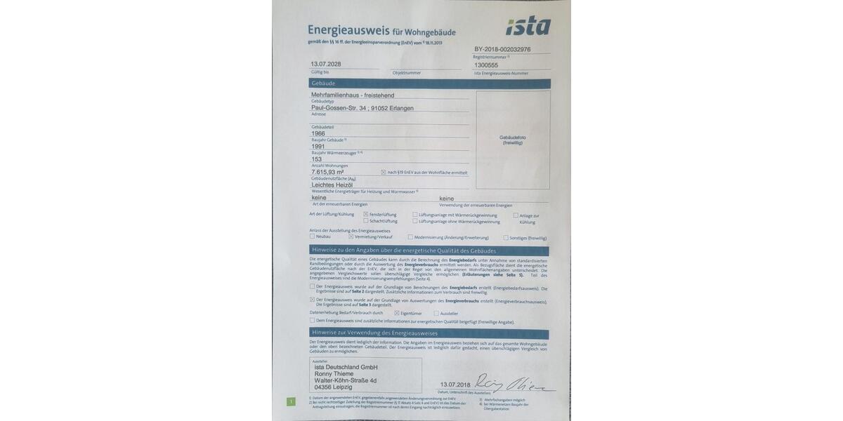 Etagenwohnung Erlangen Am Anger - 1 Zimmer, 33 m&sup2;, 118.900&euro; | Angebot:26421663