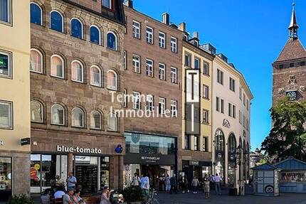 Wohnhaus | Einzelhandel | Nürnberg Zentrum | 1a-Lage | Denkmalschutz | Entwicklungspotenzial