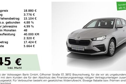 Skoda Scala 24.450 km 18.880 &euro; Nürnberg 90441