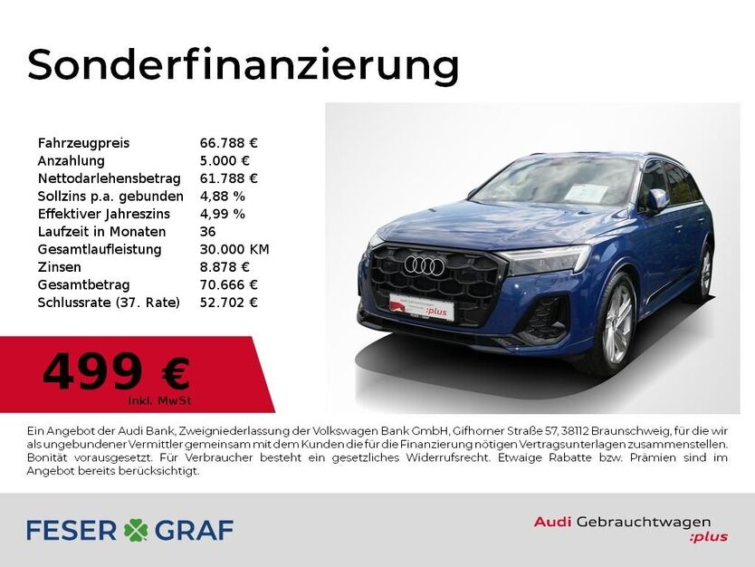 Audi Q7 27.115 km 66.788 € Lauf an der Pegnitz 91207