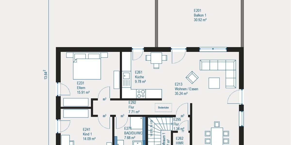 Grundstück inklusive! Mehrfamilienhaus in Leerstetten- Ihr maßgeschneidertes Zuhause mit allkauf-Komfort - Mehrfamilienhaus, Wohnhaus Schwanstetten Leerstetten | Angebot:27473592