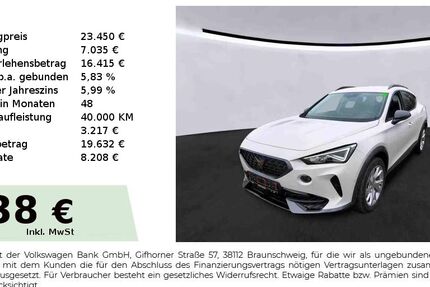 Cupra Formentor 29.450 km 23.450 &euro; Nürnberg 90431