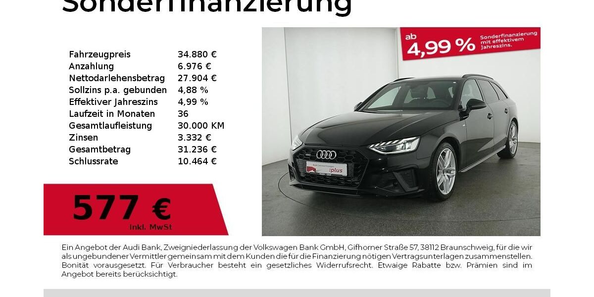 Audi A4 34.067 km 34.880 &euro; Nürnberg 90441