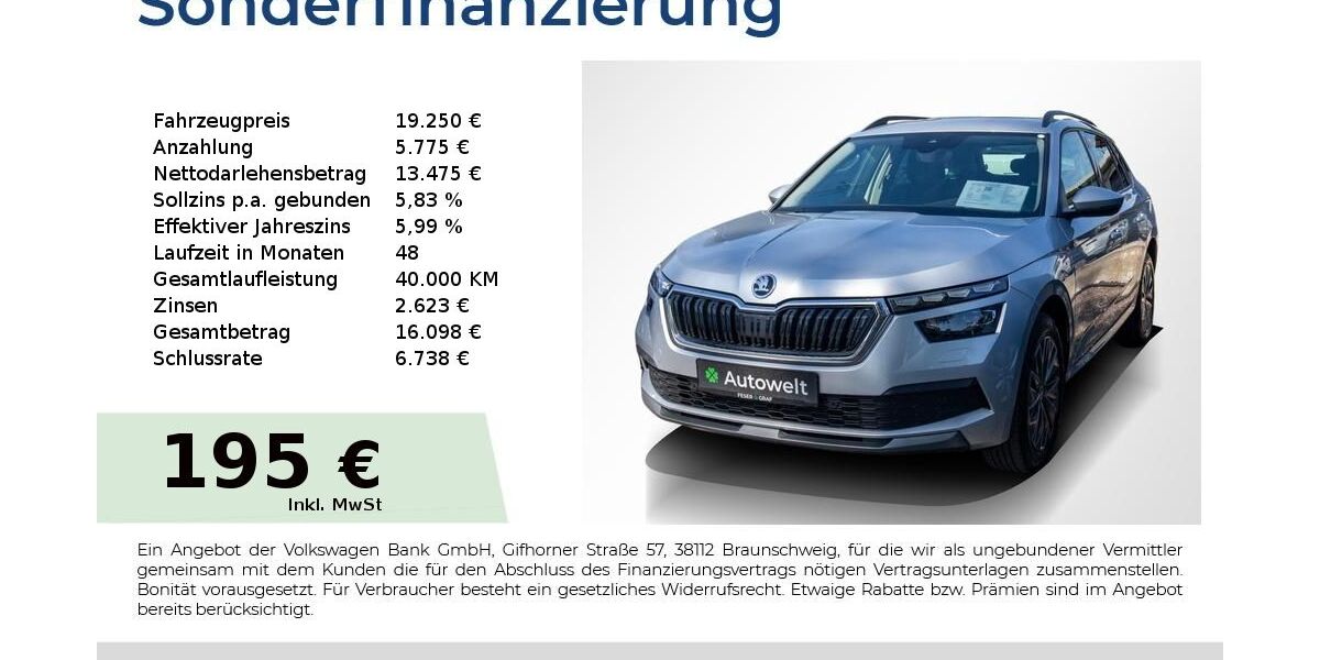 Skoda Kamiq 44.350 km 19.250 &euro; Nürnberg 90431
