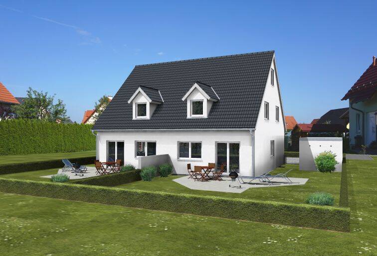 Doppelhaushälfte Feucht - 5 Zimmer, 106 m&sup2;, 630.700&euro; | Angebot:26388561