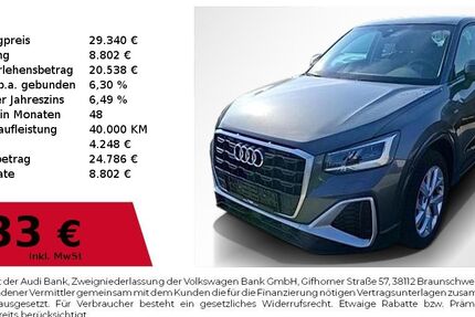 Audi Q2 9.100 km 29.340 &euro; Nürnberg 90411