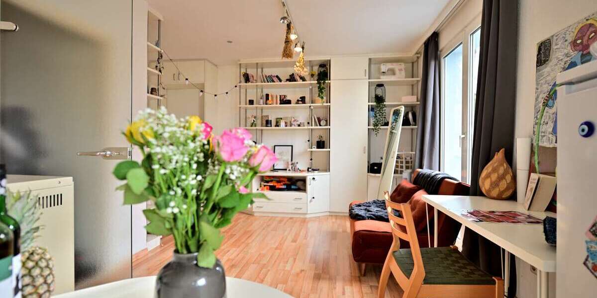 Etagenwohnung Nürnberg Gärten hinter der Veste - 1 Zimmer, 30 m&sup2;, 550&euro; | Angebot:25831198