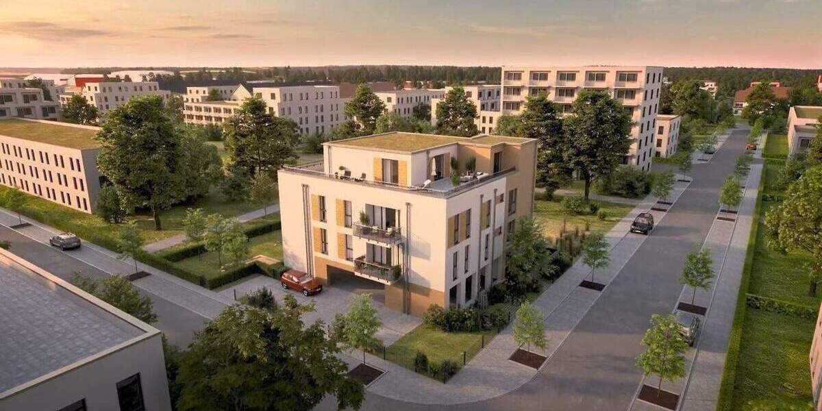 Etagenwohnung Herzogenaurach Herzo Base - 4 Zimmer, 101 m&sup2;, 626.000&euro; | Angebot:25776311