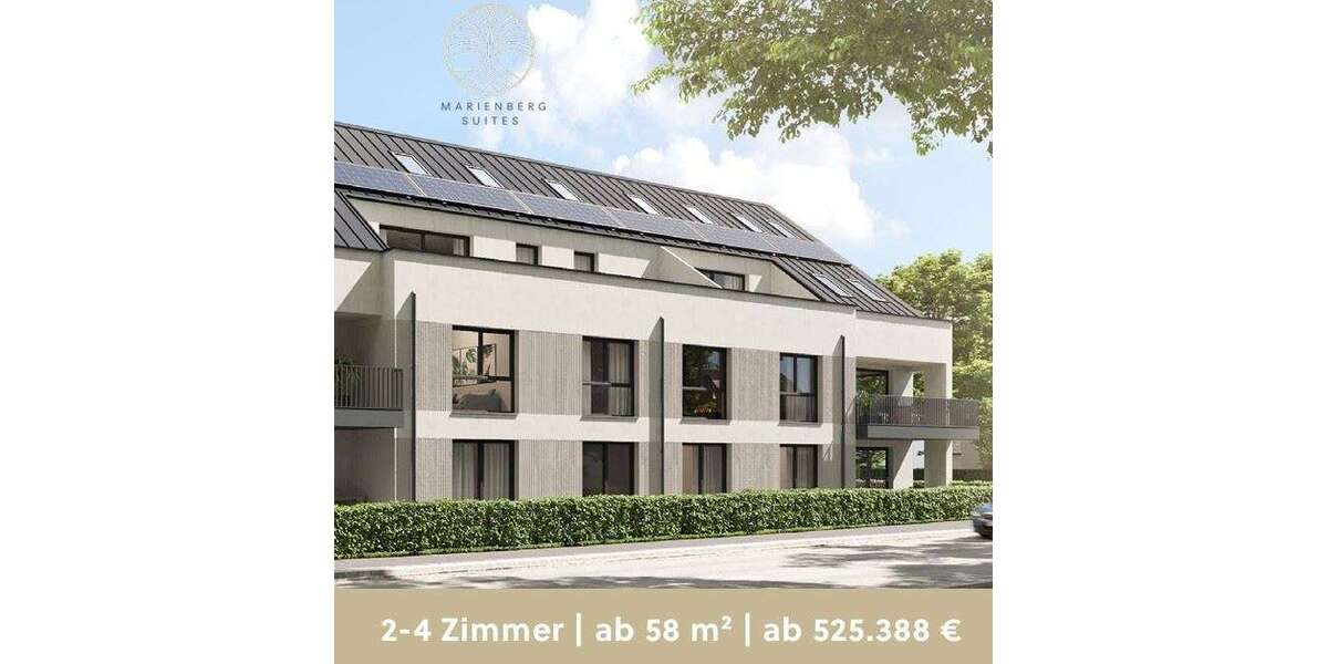 Etagenwohnung Nürnberg Schnepfenreuth - 2 Zimmer, 58 m&sup2;, 525.388&euro; | Angebot:27523225