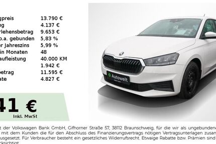 Skoda Fabia 64.450 km 13.790 &euro; Nürnberg 90431