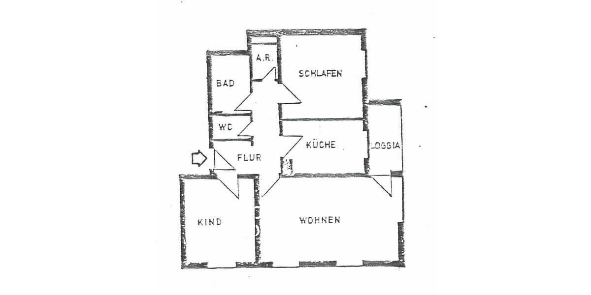 Etagenwohnung Herzogenaurach - 3 Zimmer, 74 m&sup2;, 270.000&euro; | Angebot:27598352