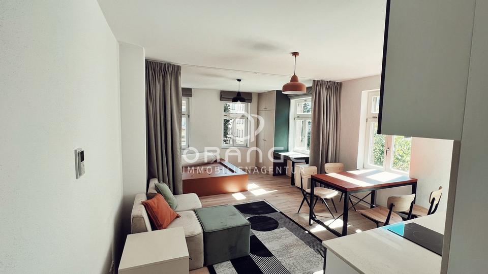 Erdgeschoßwohnung Nürnberg Eberhardshof - 1 Zimmer, 32 m&sup2;, 880&euro; | Angebot:24375113