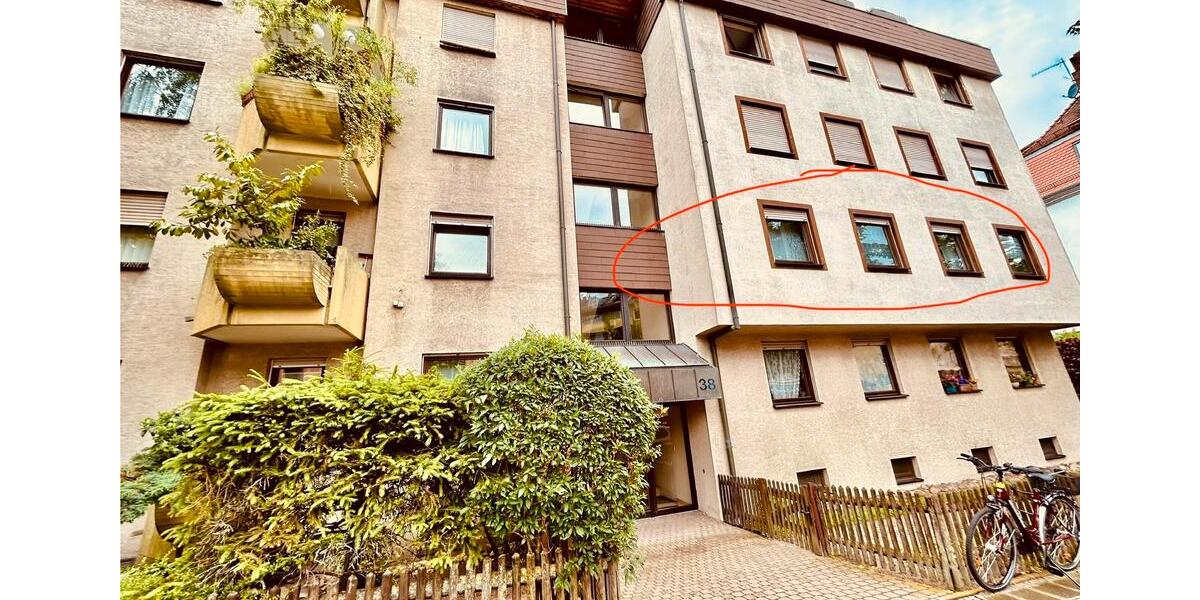 Etagenwohnung Nürnberg Gleißhammer - 4 Zimmer, 108 m&sup2;, 449.000&euro; | Angebot:26906800
