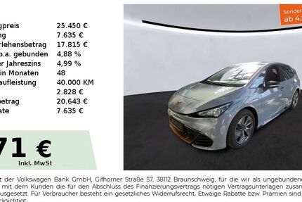 Cupra Born 22.750 km 25.000 &euro; Nürnberg 90441