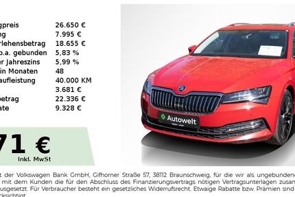 Skoda Superb 101.750 km 25.880 &euro; Nürnberg 90431