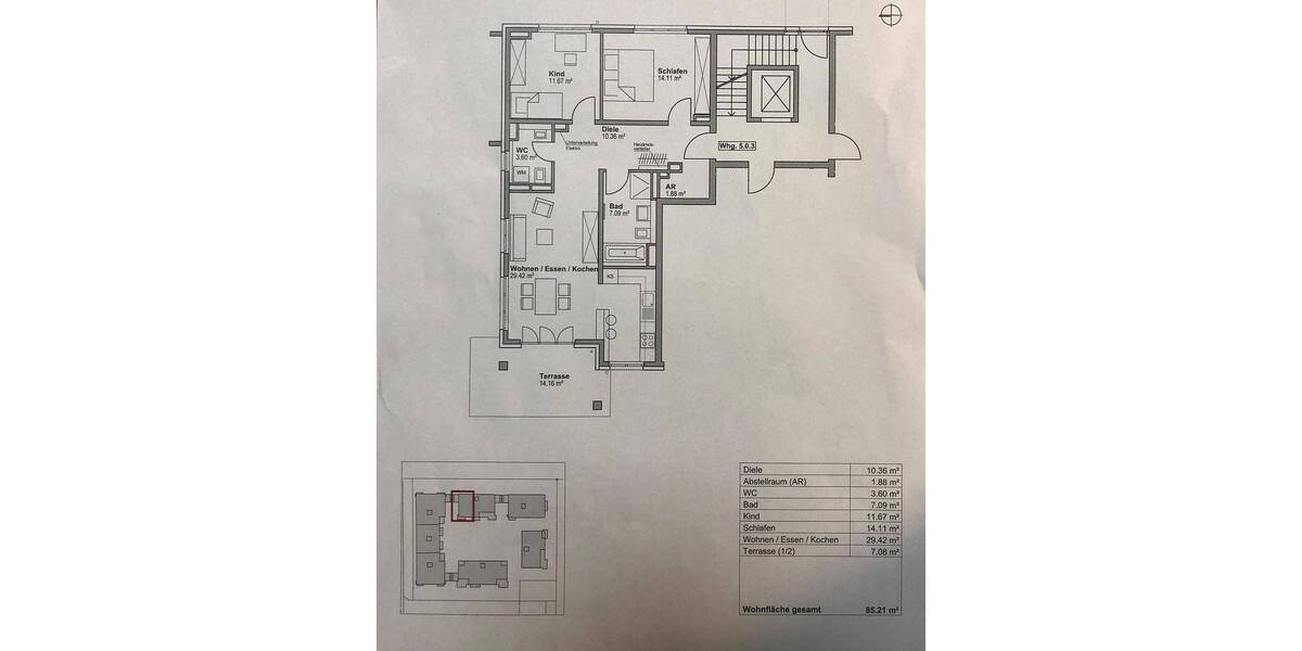 Etagenwohnung Nürnberg Maxfeld - 3 Zimmer, 86 m&sup2;, 615.000&euro; | Angebot:25711105