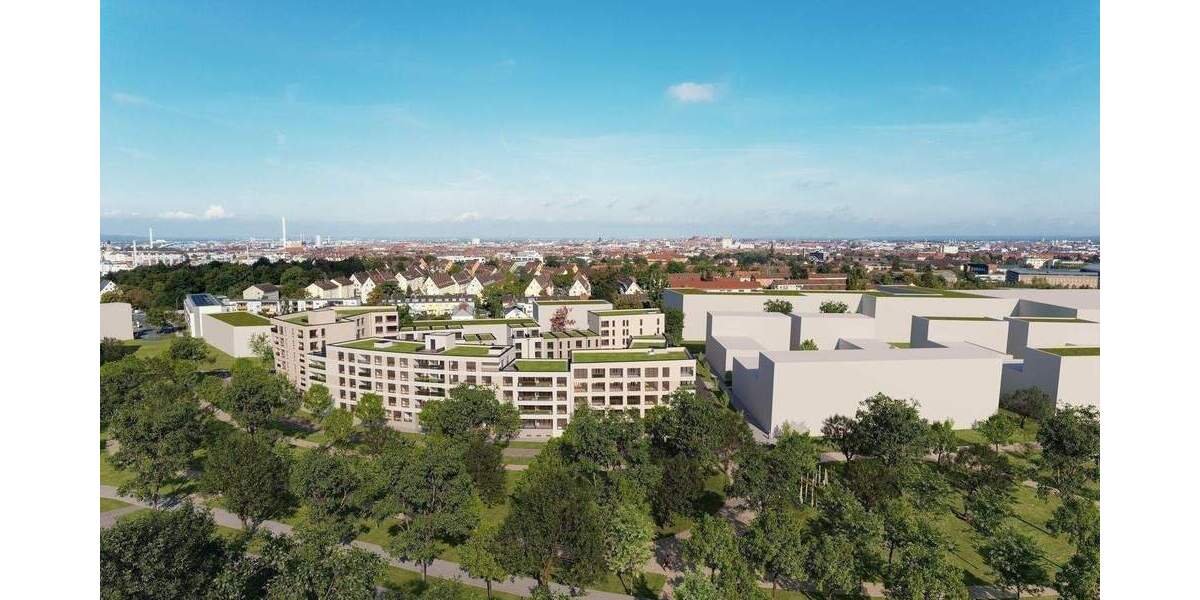 Etagenwohnung Nürnberg Rangierbahnhof - 3 Zimmer, 88 m&sup2;, 622.600&euro; | Angebot:26204826