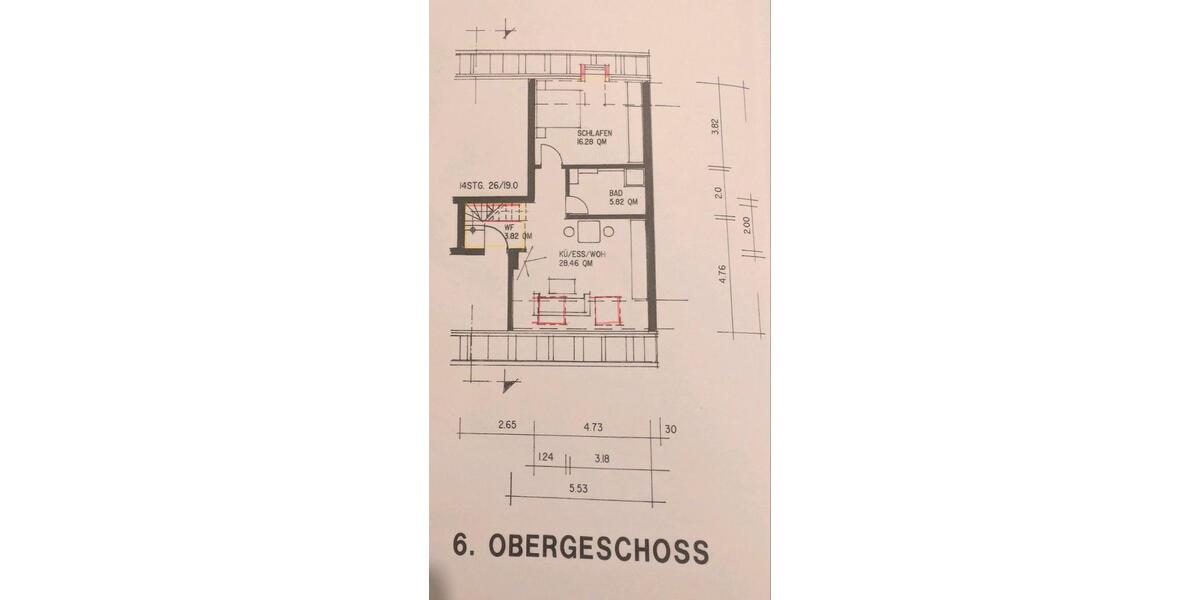 Kernsanierte 3Zi. Maisonette Wohnung inkl. Tiefgarage und Keller 3 zimmer
