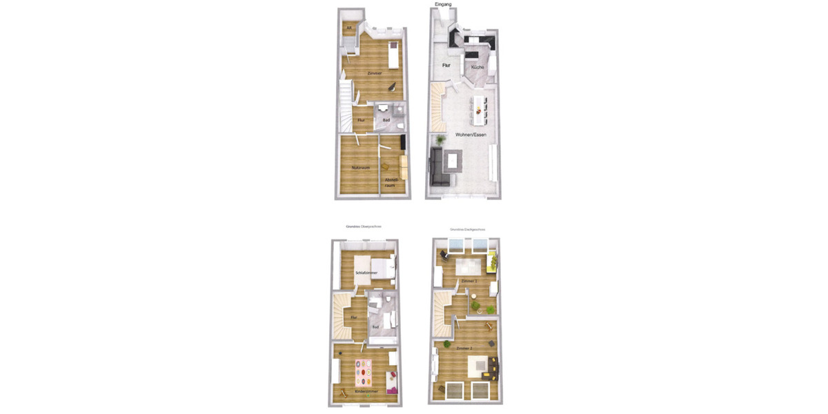 Reihenhaus Fürth Atzenhof - 6 Zimmer, 156 m&sup2;, 2.350&euro; | Angebot:25175091