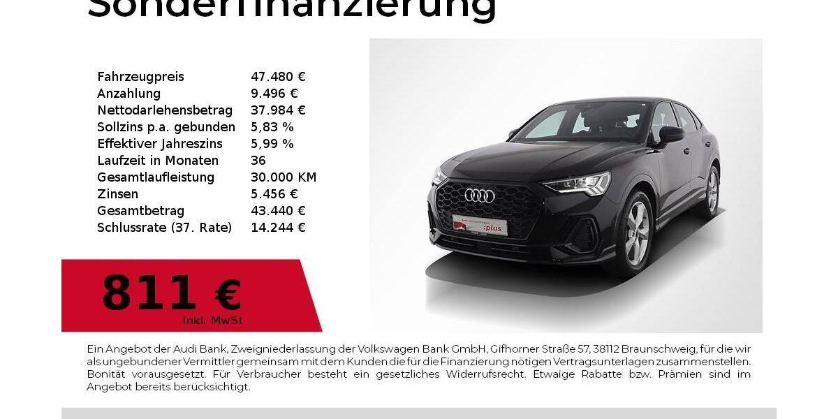 Audi Q3 16.800 km 47.480 &euro; Nürnberg 90441