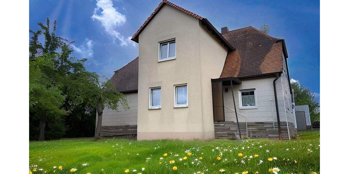 Einfamilienhaus Roßtal Weitersdorf - 9 Zimmer, 187 m&sup2;, 349.000&euro; | Angebot:25771449