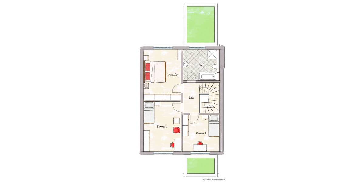 Reihenmittelhaus Erlangen Erlangen-Ost - 5 Zimmer, 143 m&sup2;, 950.000&euro; | Angebot:26500131