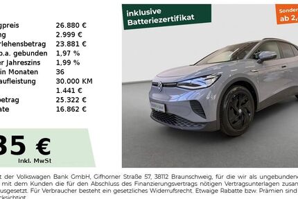 VW ID.4 31.490 km 26.880 &euro; Cadolzburg 90556