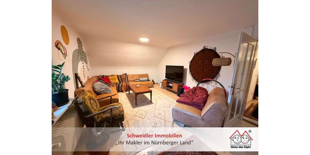Etagenwohnung Schwaig bei Nürnberg - 4 Zimmer, 97 m&sup2;, 730&euro; | Angebot:26585571