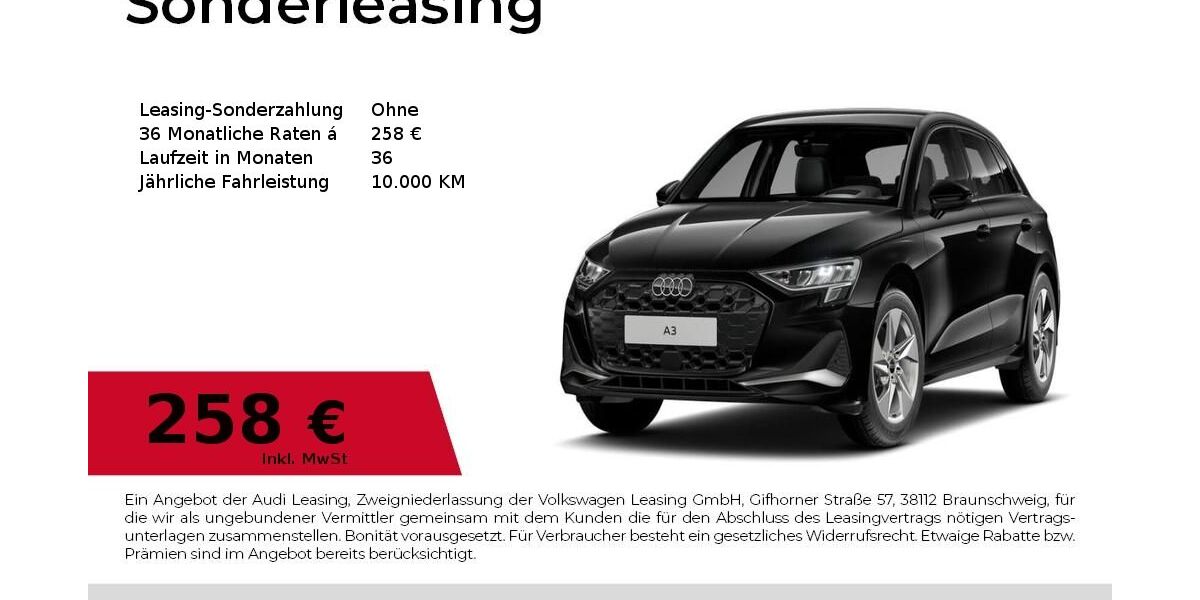 Audi A3 17.350 km 30.880 &euro; Lauf an der Pegnitz 91207