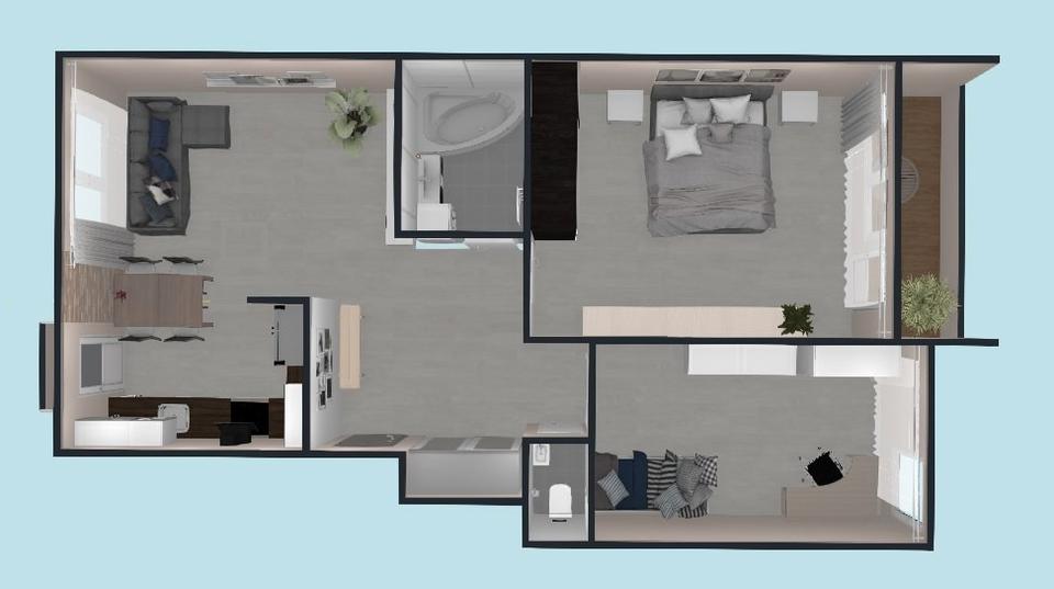 Etagenwohnung Nürnberg Schnepfenreuth - 3 Zimmer, 77 m&sup2;, 1.050&euro; | Angebot:26227739