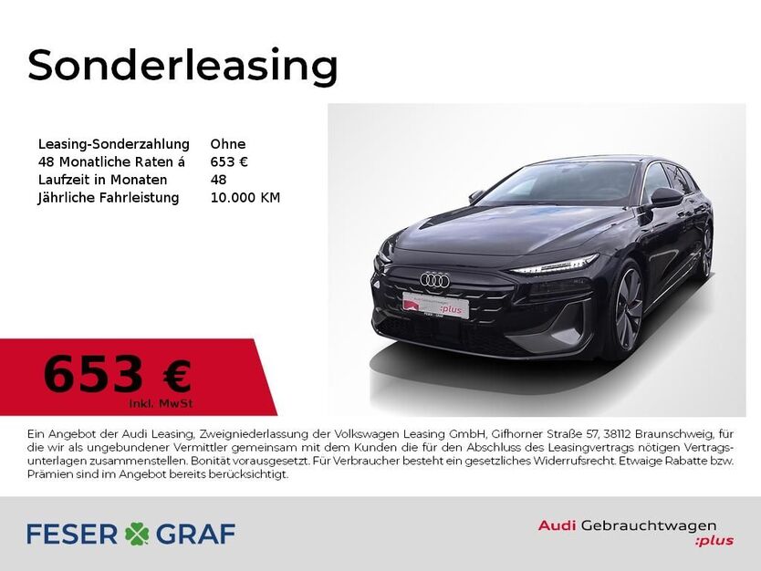 Audi A6 e-tron 7.855 km 72.990 € Erlangen 91058