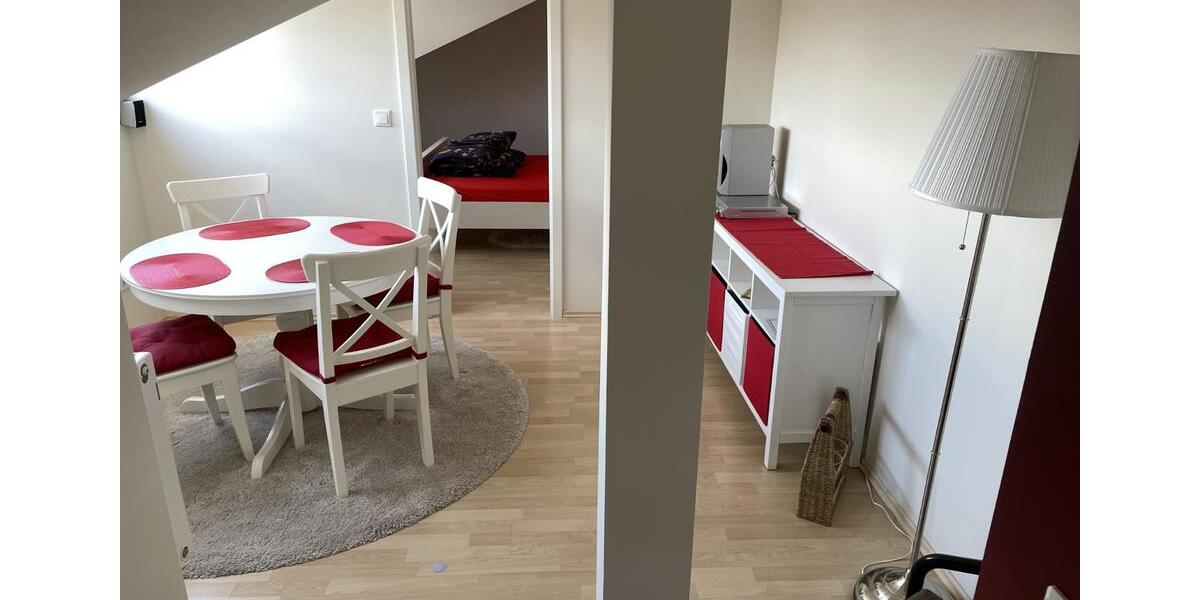 Dachgeschoßwohnung Fürth Südstadt - 2 Zimmer, 36 m&sup2;, 500&euro; | Angebot:25364508