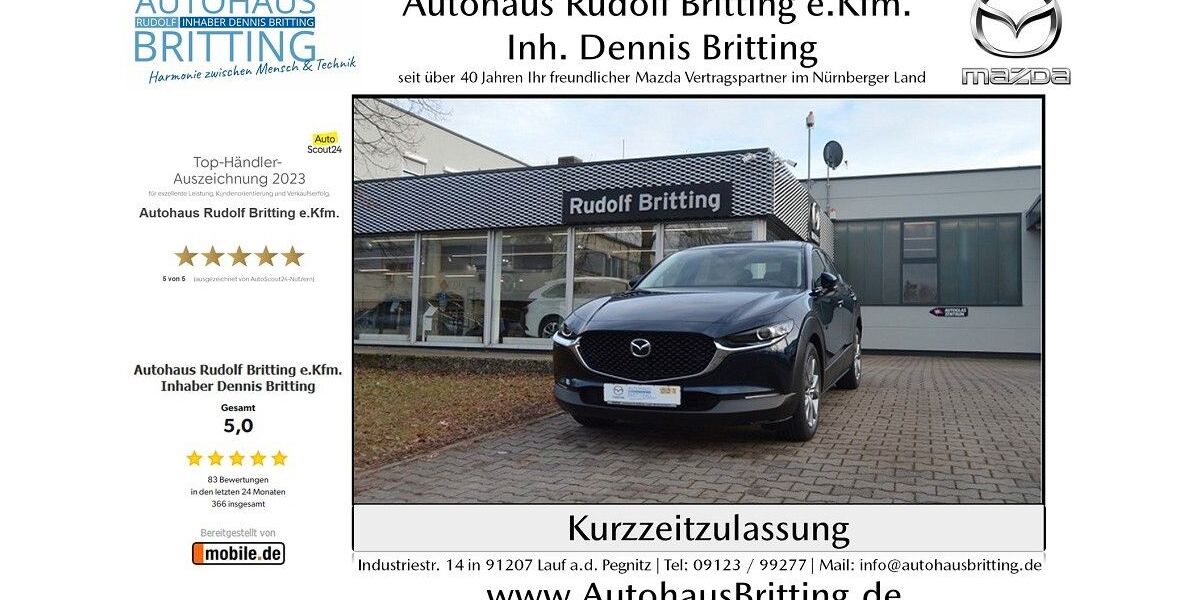 Mazda CX-30 9.000 km 28.990 &euro; Lauf 91207