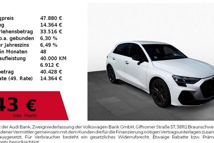 Audi S3 14.800 km 47.880 € Nürnberg 90411