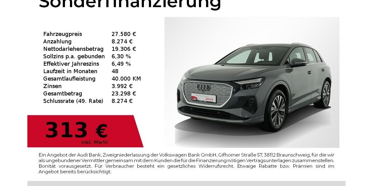 Audi Q4 e-tron 58.900 km 27.580 &euro; Nürnberg 90411